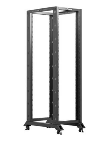ARMARIO LANBERG ABIERTO RACK 19" 42U 600X1000 NEGRO