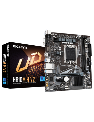 PLACA BASE GIGABYTE H610M H V2 1700 MATX 2XDDR5