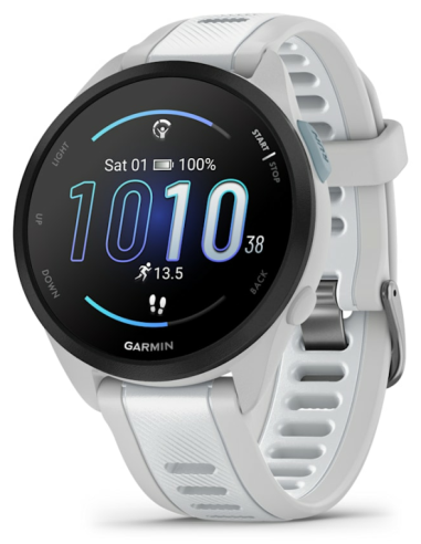 SMARTWATCH GARMIN FORERUNNER 165 MUSIC GRIS BLANCO