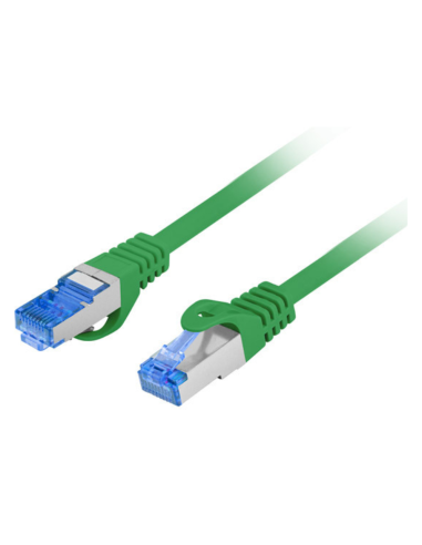 CABLE RED LANBERG CAT.6A S/FTP LSZH CCA 10M VERDE FLUKE PASSED