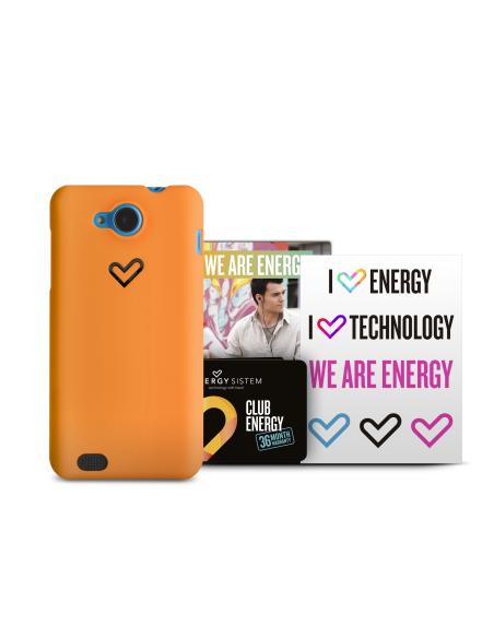 FUNDA SMARTPHONE ENERGY PHONE COLORS NARANJA 422937