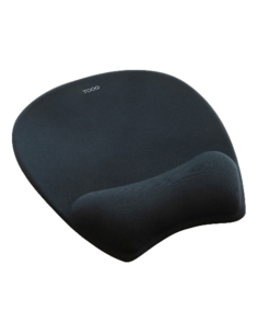 ALFOMBRILLA RATON TOOQ ERGONOMICA MEMORY FOAM NEGRO