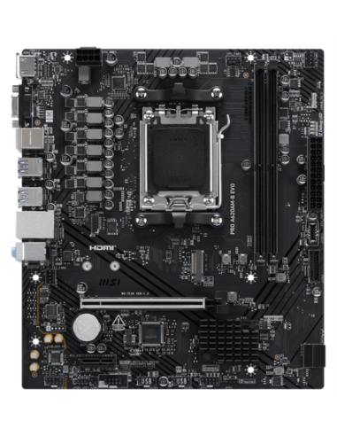 PLACA BASE MSI PRO A620M-B EVO AM5 MATX 2XDDR5