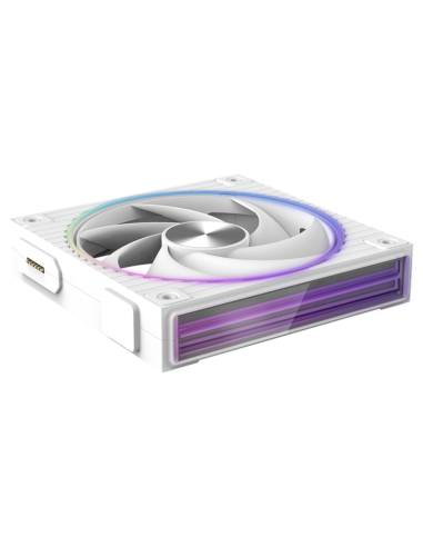 VENTILADOR ZALMAN ZM-DF120 WHITE ARGB 1X VENT 120MM