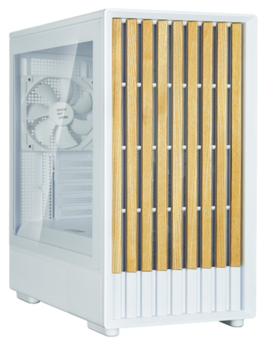 CAJA ZALMAN P10 NAMU ATX 4 XVENT 120MM ARGB 2XUSB 3.0 BLANCO S/N FUENTE