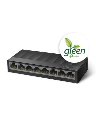 SWITCH TP-LINK LS1008G 8 Ptos 10/100/1000 TECNOLOGIA VERDE