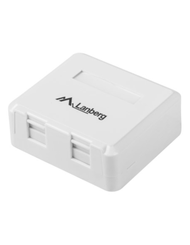 ROSETA DE SUPERFICIE LANBERG PARA 2 MODULOS KEYSTONE