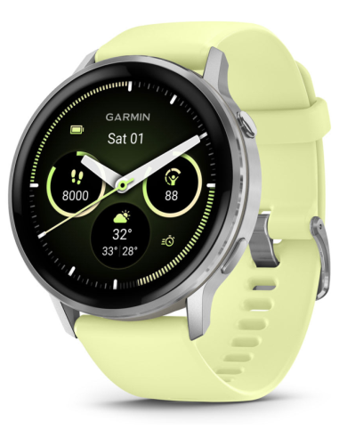 SMARTWATCH GARMIN VENU 4 (45 MM) BISEL PLATEADO