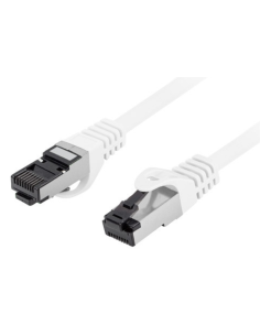 CABLE RED LANBERG LATIGUILLO CAT.8.1 S/FTP LSZH CU 1M BLANCO FLUKE PASSED