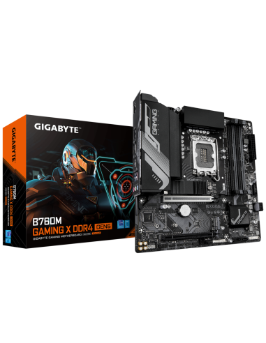 PLACA BASE GIGABYTE B760M GAMING X DDR4 GEN5