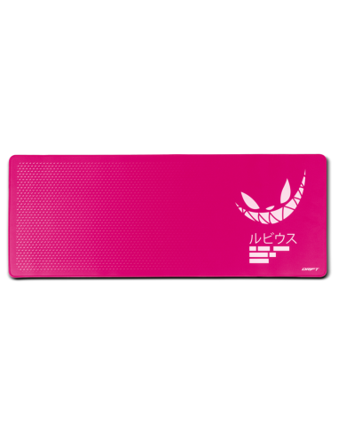 ALFOMBRILLA GAMING DRIFT EDICION ESPECIAL EL RUBIUS ROSA XL 900 X 350 X 3 MM