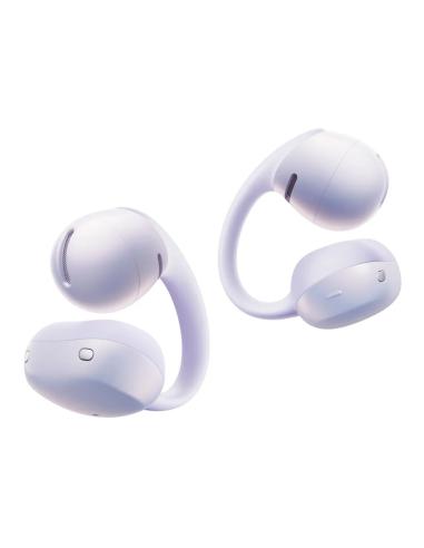 AURICULARES SHOKZ OPENDOTS AIR PURPURA / DISEÑO TWS OPEN-EAR CON CLIP / HASTA 36 HORAS / LIGEROS / SONIDO NATURAL Y EQUILIBRADO 