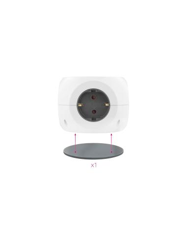 CARGADOR USB NANOCABLE 2USB-C 2USB-A 3ENCHUFES 16A BLANCO 10.37.0001