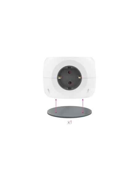 CARGADOR USB NANOCABLE 2USB-C 2USB-A 3ENCHUFES 16A BLANCO 10.37.0001