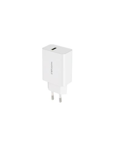 CARGADOR USB 5V2.1A BLANCO NANOCABLE 10.10.2003
