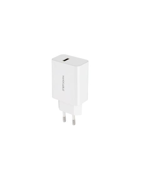 CARGADOR USB 5V2.1A BLANCO NANOCABLE 10.10.2003