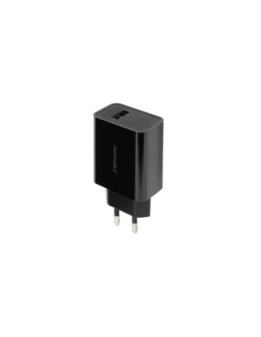 CARGADOR USB 5V2.1A NEGRO NANOCABLE 10.10.2004
