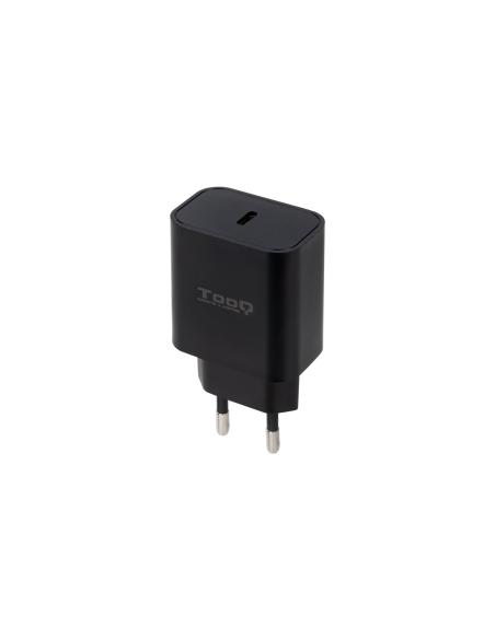 CARGADOR USB-C TOOQ PARED USB-C PD3.0 20W NEGRO TQWC-PDUSBC20B