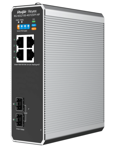 SWITCH INDUSTRIAL RUIJIE POE CLOUD CAPA 2