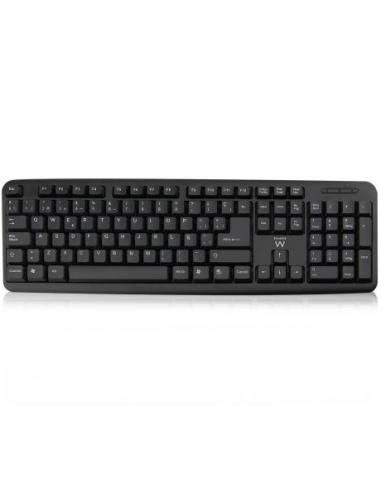 TECLADO EWENT USB EW3109 NEGRO
