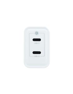 CARGADOR USB COOLBOX PARED 2USB-C 35W COO-CUP-35CC 2