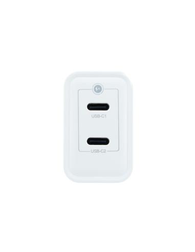 CARGADOR USB COOLBOX PARED 2USB-C 35W COO-CUP-35CC