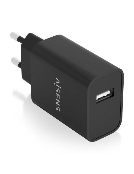 CARGADOR USB 10W ALTA EFICIENCIA 5V2A NEGRO AISENS A110-0854