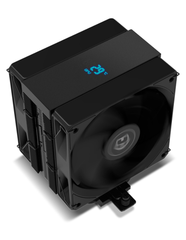 VENTILADOR CPU NOX HUMMER H-200 LCD 2XVENT 120MM PWM