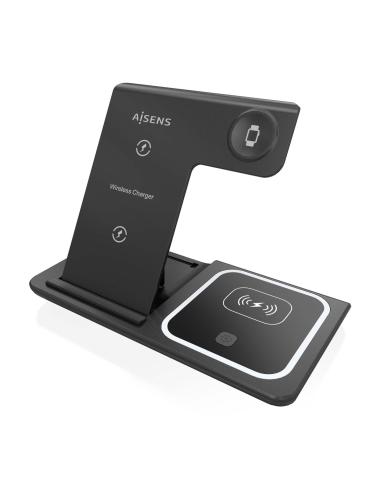 CARGADOR USB-C 15W MOVIL INALAM WATCH AURICULARES NEGRO AISENS ASCH-15W3WC043-BK