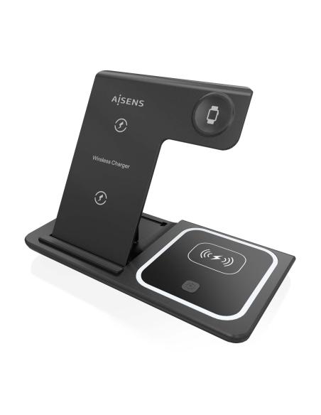 CARGADOR USB-C 15W MOVIL INALAM WATCH AURICULARES NEGRO AISENS ASCH-15W3WC043-BK