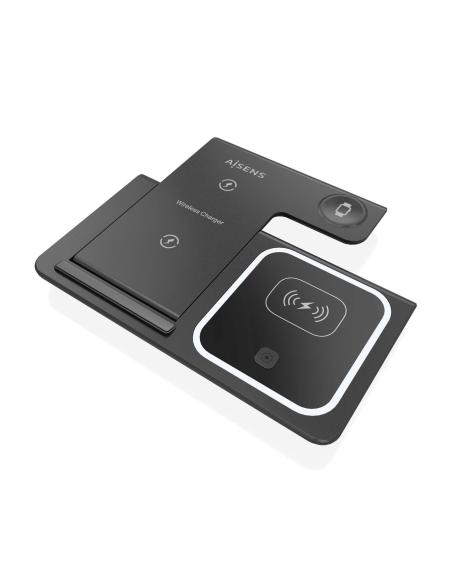 CARGADOR USB-C 15W MOVIL INALAM WATCH AURICULARES NEGRO AISENS ASCH-15W3WC043-BK