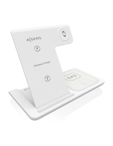 CARGADOR USB-C 15W MOVIL INALA WATCH AURICULARES BLANCO AISENS ASCH-15W3WC044-W
