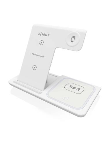 CARGADOR USB-C 15W MOVIL INALA WATCH AURICULARES BLANCO AISENS ASCH-15W3WC044-W