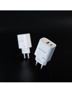 CARGADOR USB-CPD USB-AQC 30W BLANCO NANOCABLE 10.10.2011 2