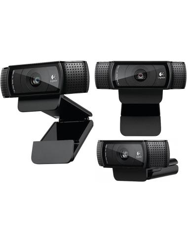 WEBCAM LOGITECH HD PRO C920 / VIDEOLLAMADAS CON AUDIO ESTEREO / 960-001055