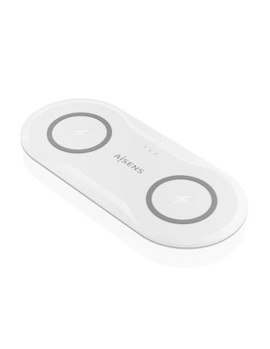 CARGADOR INALAMBRICO USB-C 15W MOVIL AURICULARES BLANCO AISENS ASCH-15W2WC059-W