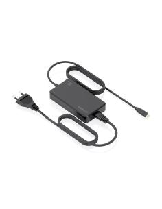 CARGADOR DE SOBREMESA GAN 45W PD3.0 1XUSB-C 1.8M NEGRO AISENS ASCH-1PD45D067-BK