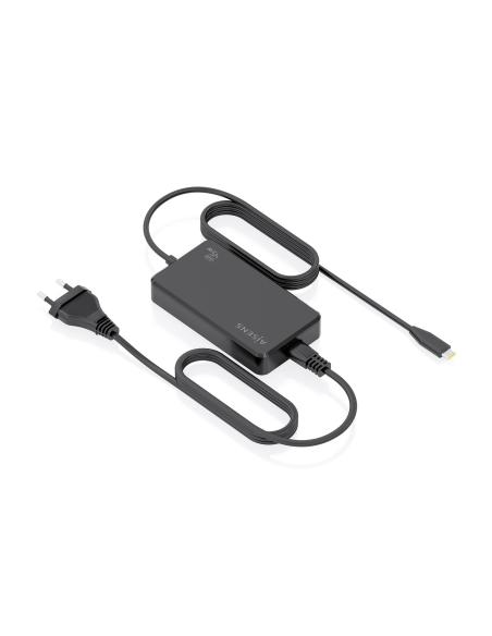 CARGADOR DE SOBREMESA GAN 45W PD3.0 1XUSB-C 1.8M NEGRO AISENS ASCH-1PD45D067-BK