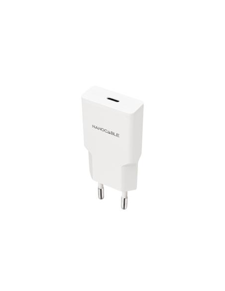 CARGADOR USB-CPD 20W BLANCO NANOCABLE 10.10.2021