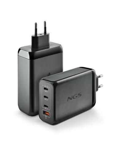 CARGADOR NGS DE PARED ULTRARRAPIDO DE 240W CON 4 PUERTOS 3 USB-C 1 USB-A