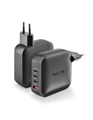 CARGADOR NGS DE PARED ULTRARRAPIDO DE 165W CON 4 PUERTOS 3 USB-C 1 USB-A