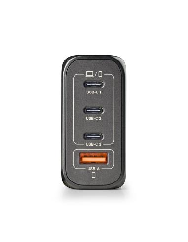 CARGADOR NGS DE PARED ULTRARRAPIDO DE 140W CON 4 PUERTOS 3 USB-C 1 USB-A