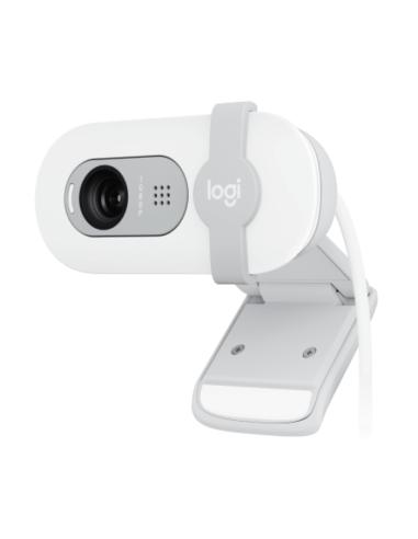 WEBCAM LOGITECH BRIO 100 FHD BLANCO CRUDO / 2 MPX / 960-001617