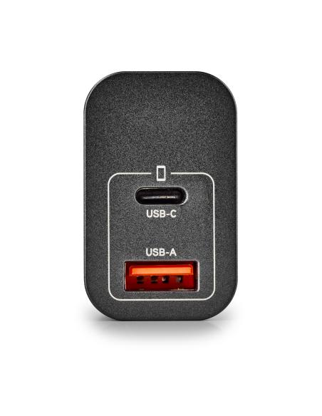 CARGADOR NGS DE PARED ULTRARRAPIDO DE 20W CON 2 PUERTOS USB-C USB-A