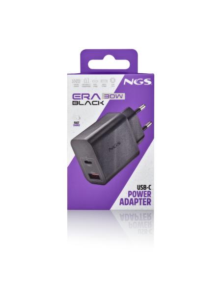 CARGADOR NGS DE PARED ULTRARRAPIDO DE 30W CON 2 PUERTOS USB-C USB-A