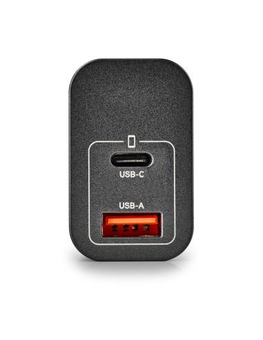 CARGADOR NGS DE PARED ULTRARRAPIDO DE 30W CON 2 PUERTOS USB-C USB-A