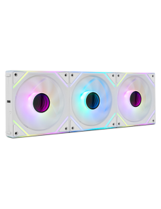 VENTILADOR NOX HUMMER PRO LINK KIT 3XVENT ARGB MAGNETICO BLANCO