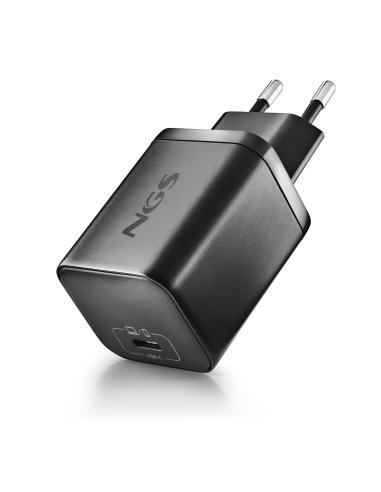 CARGADOR NGS DE PARED ULTRARRAPIDO DE 65W SALIDA USB-C Y CABLE USB-C A USB-C