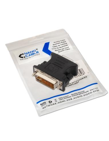 ADAPTADOR DVI 245M-VGA HDB15HNANOCABLE 10.15.0704
