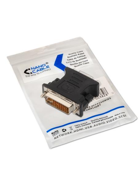 ADAPTADOR DVI 245M-VGA HDB15HNANOCABLE 10.15.0704